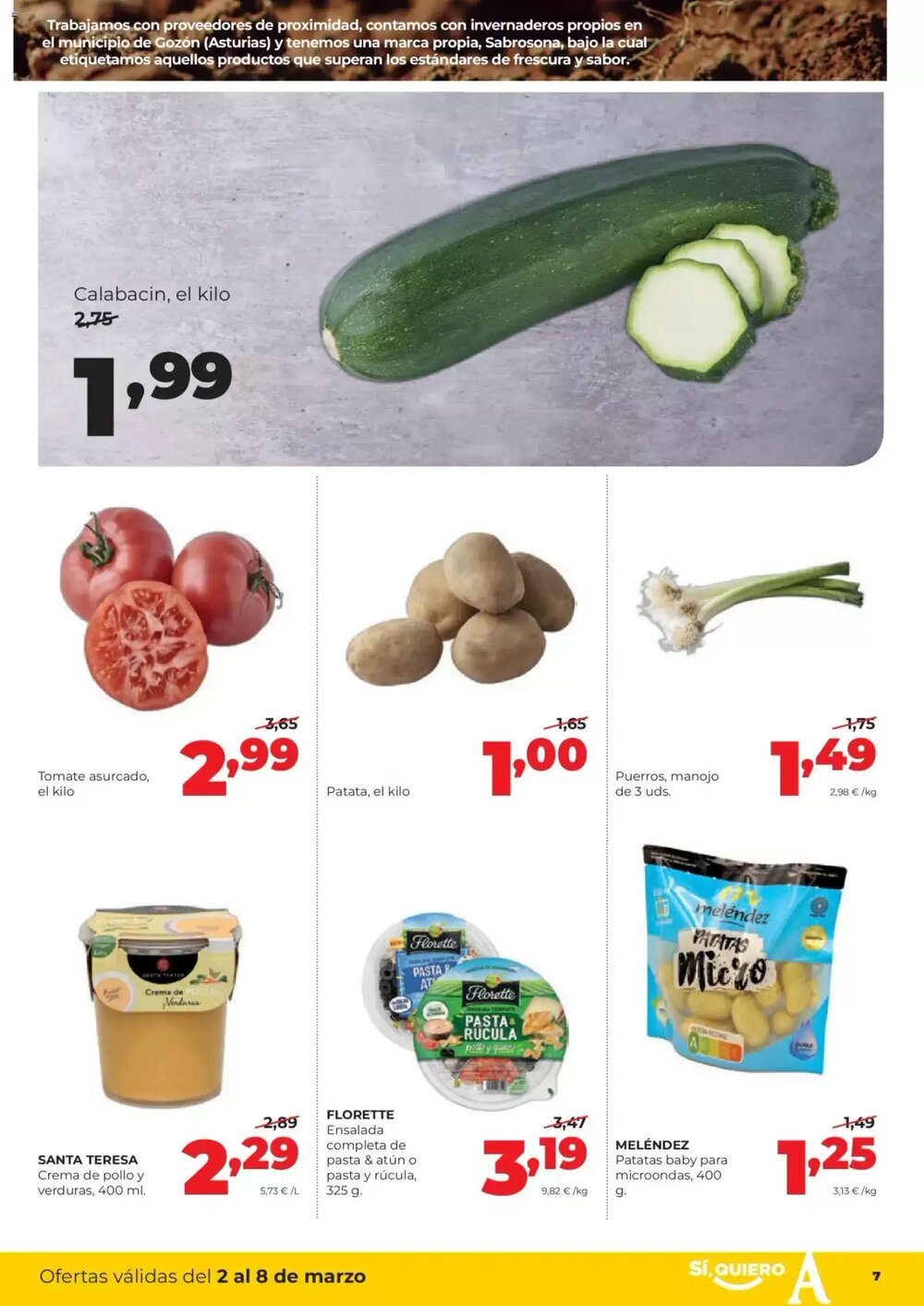 Folleto promocional de Alimerka válido desde el 02/03/2026 - Página 7.