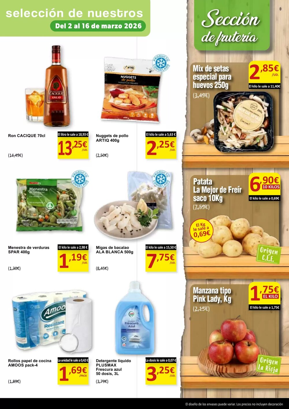 Folleto promocional de Spar válido desde el 02/03/2026 - Página 11.