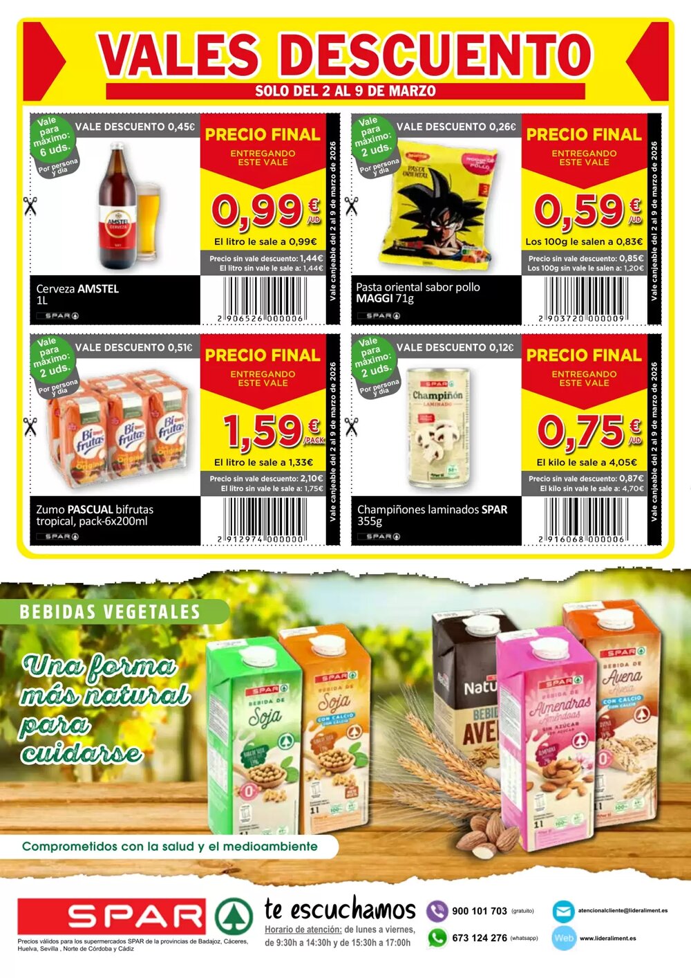 Folleto promocional de Spar válido desde el 02/03/2026 - Página 12.