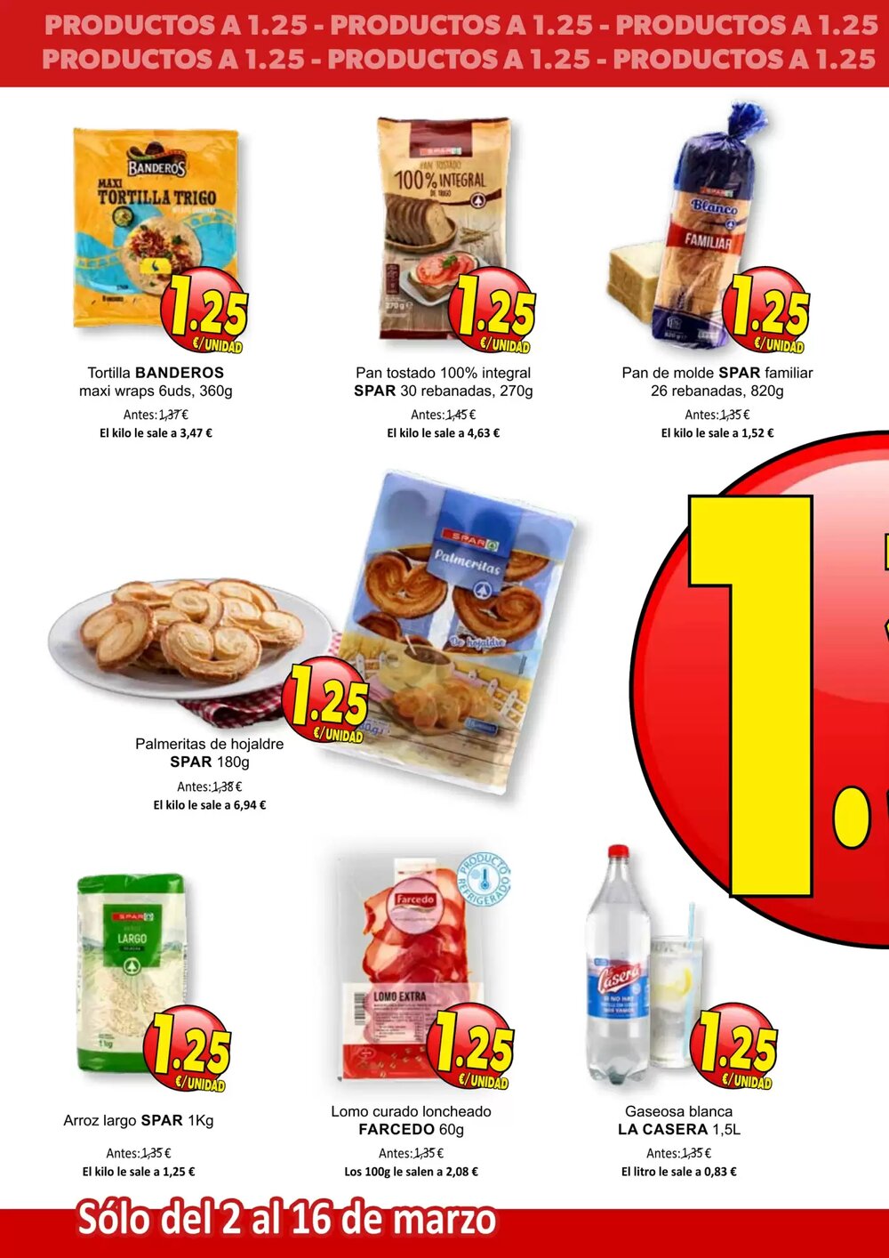 Folleto promocional de Spar válido desde el 02/03/2026 - Página 6.