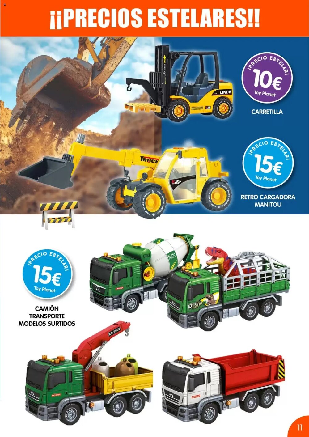 Folleto promocional de Toy Planet válido desde el 02/03/2026 - Página 11.