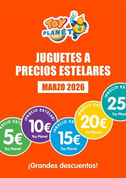 Folleto promocional de Toy Planet válido desde el 02/03/2026