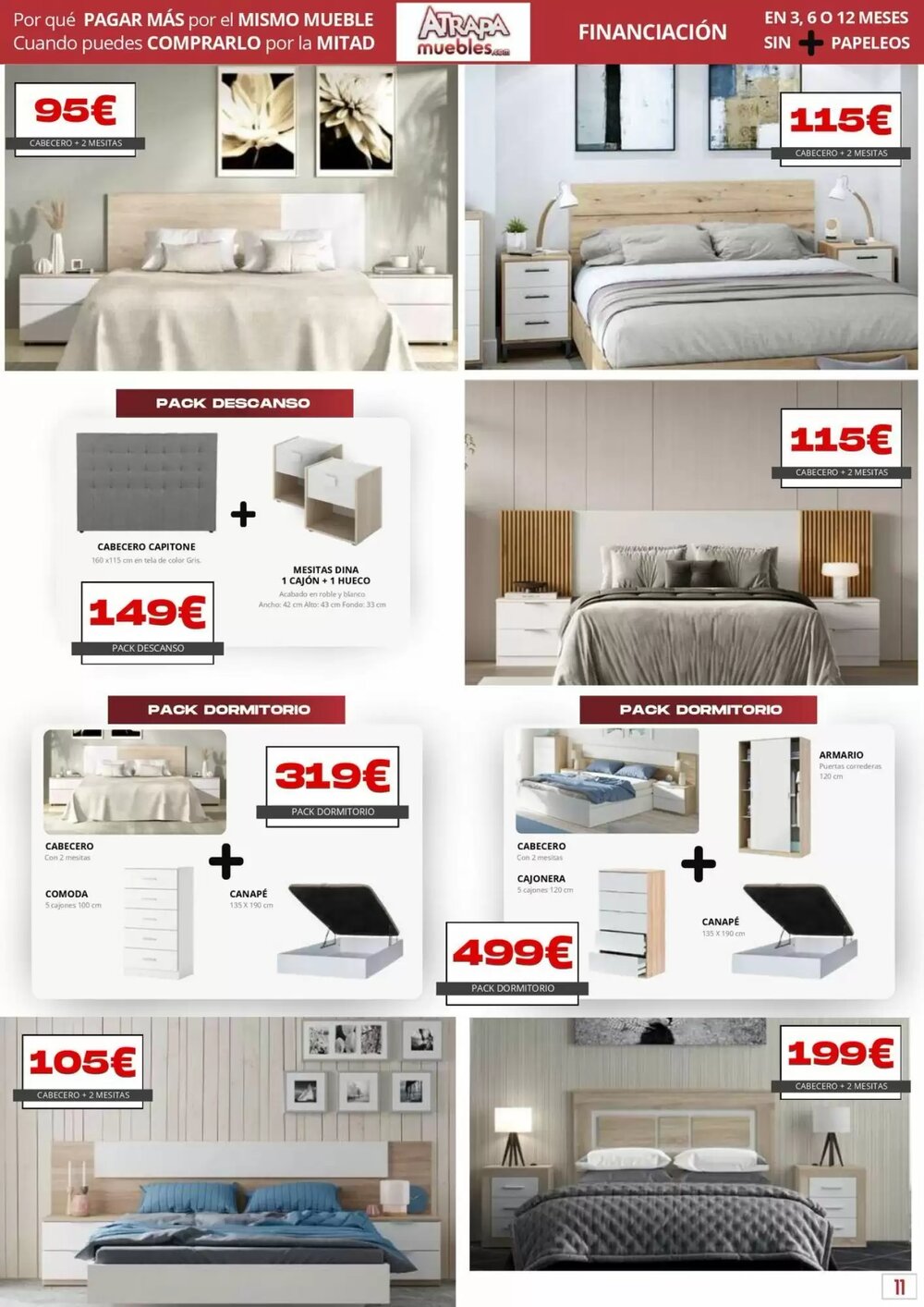 Folleto promocional de Atrapamuebles válido desde el 02/03/2026 - Página 11.