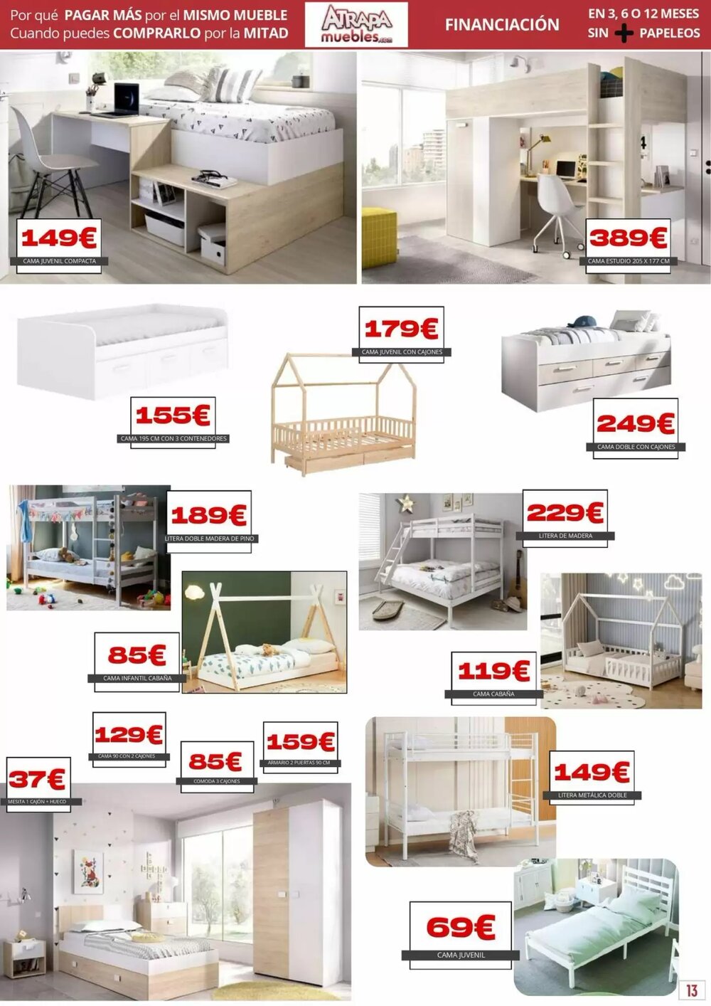 Folleto promocional de Atrapamuebles válido desde el 02/03/2026 - Página 13.