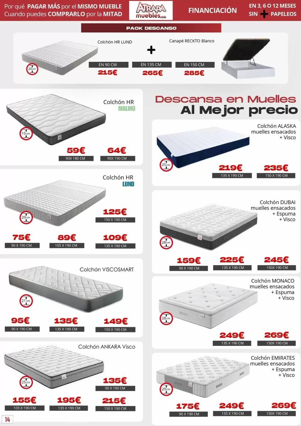 Folleto promocional de Atrapamuebles válido desde el 02/03/2026 - Página 14.