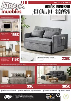Folleto promocional de Atrapamuebles válido desde el 02/03/2026