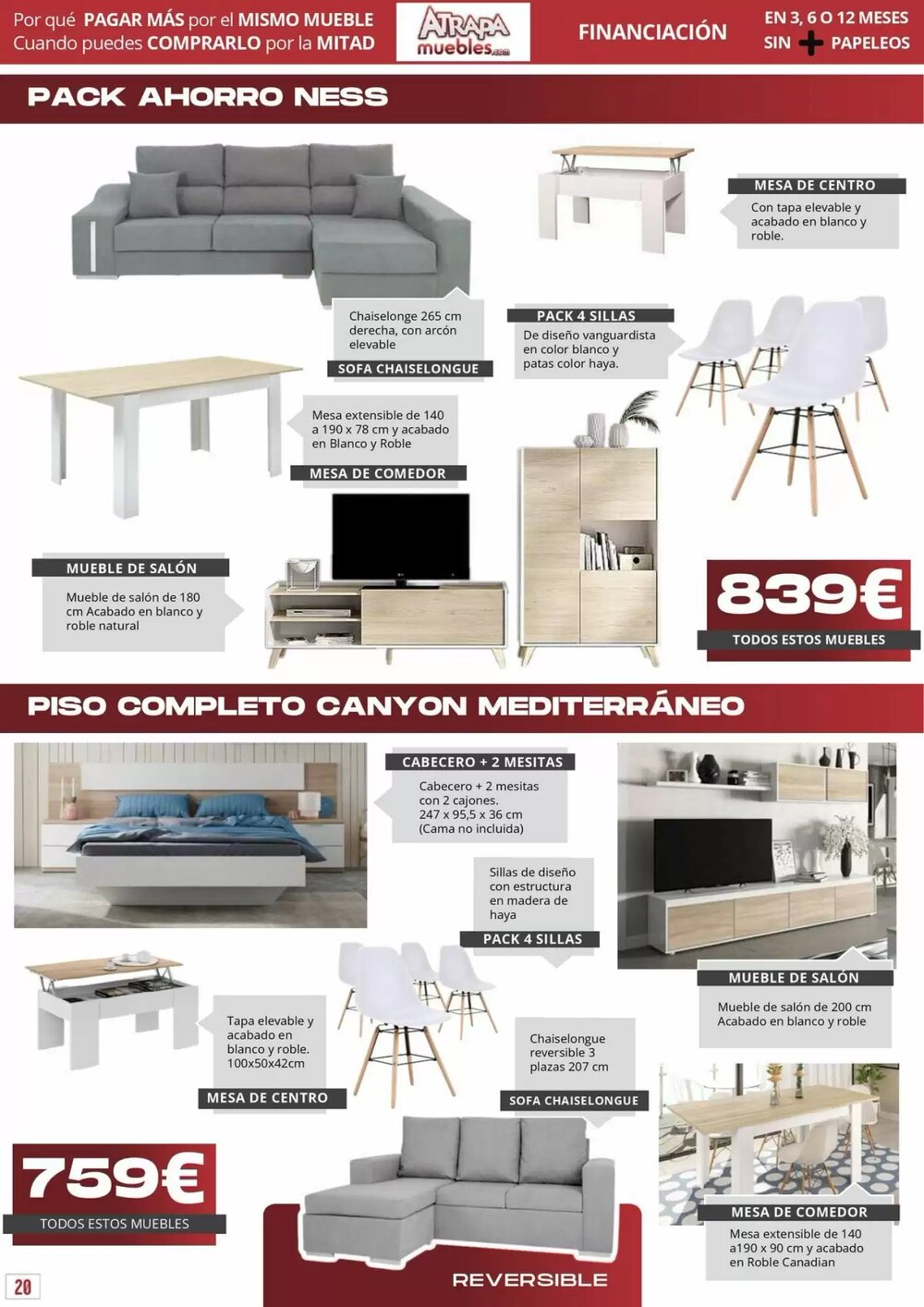 Folleto promocional de Atrapamuebles válido desde el 02/03/2026 - Página 20.