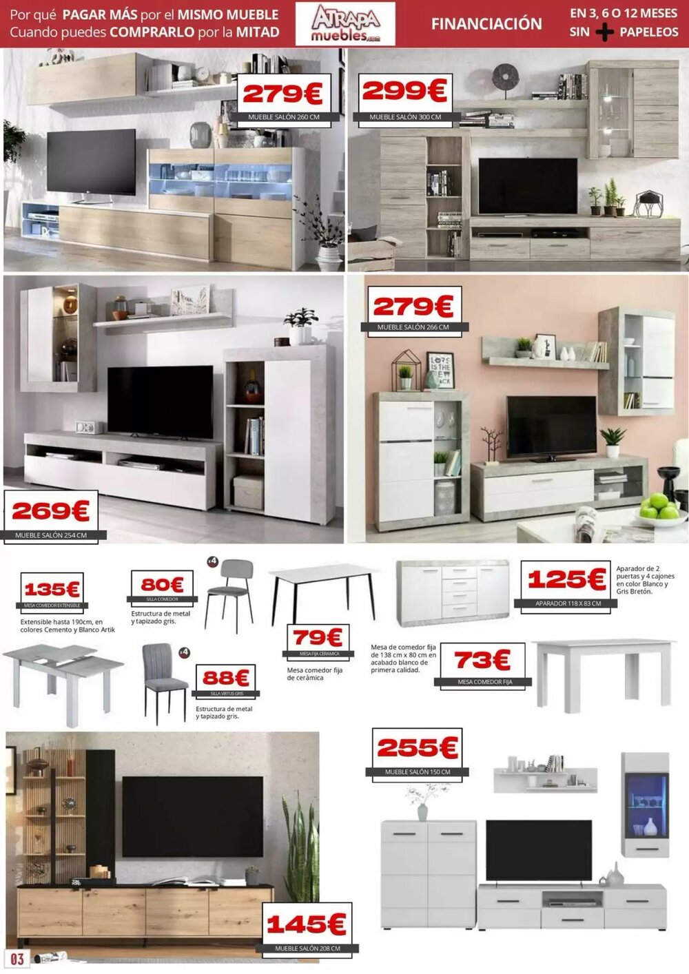 Folleto promocional de Atrapamuebles válido desde el 02/03/2026 - Página 3.