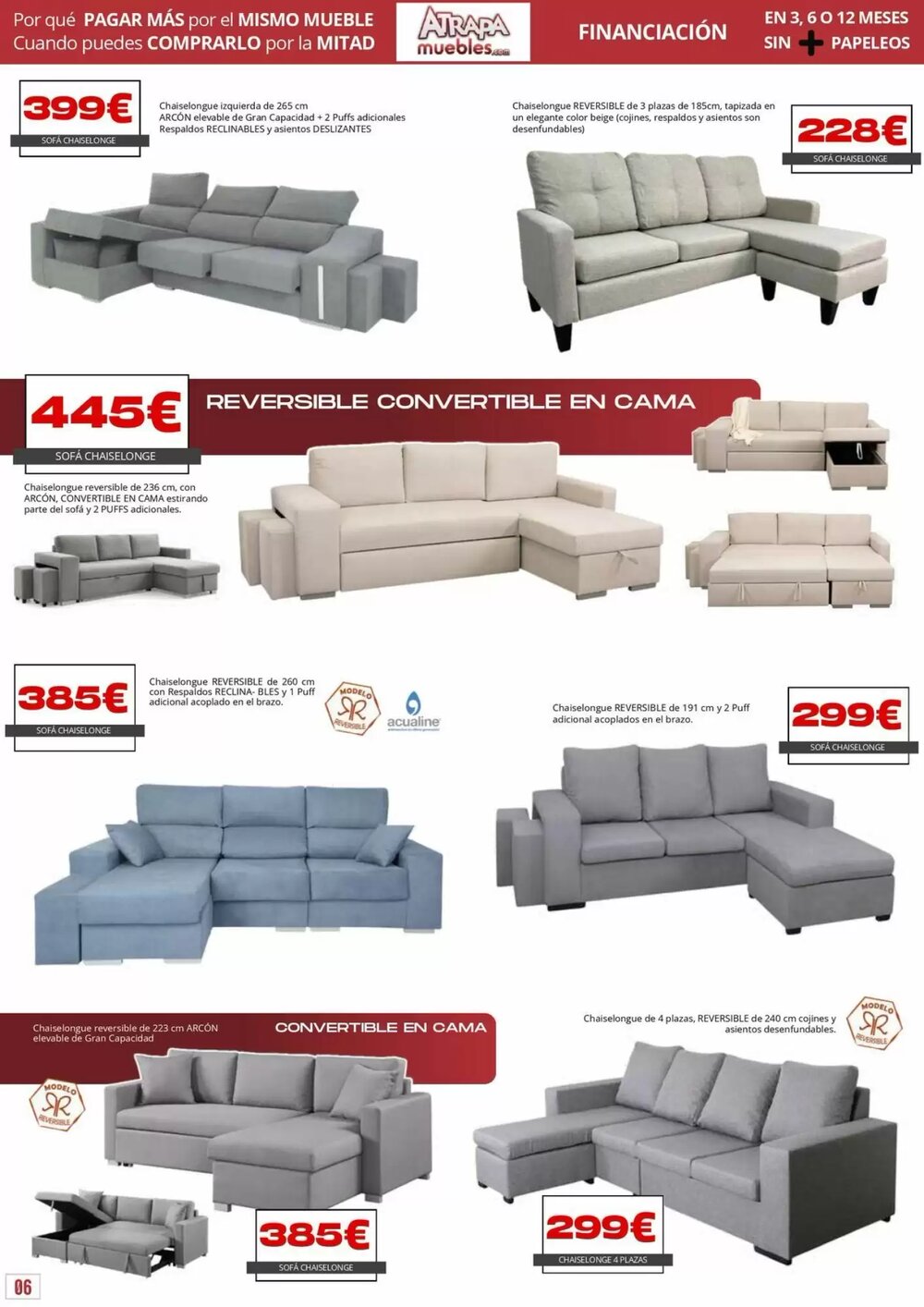 Folleto promocional de Atrapamuebles válido desde el 02/03/2026 - Página 6.