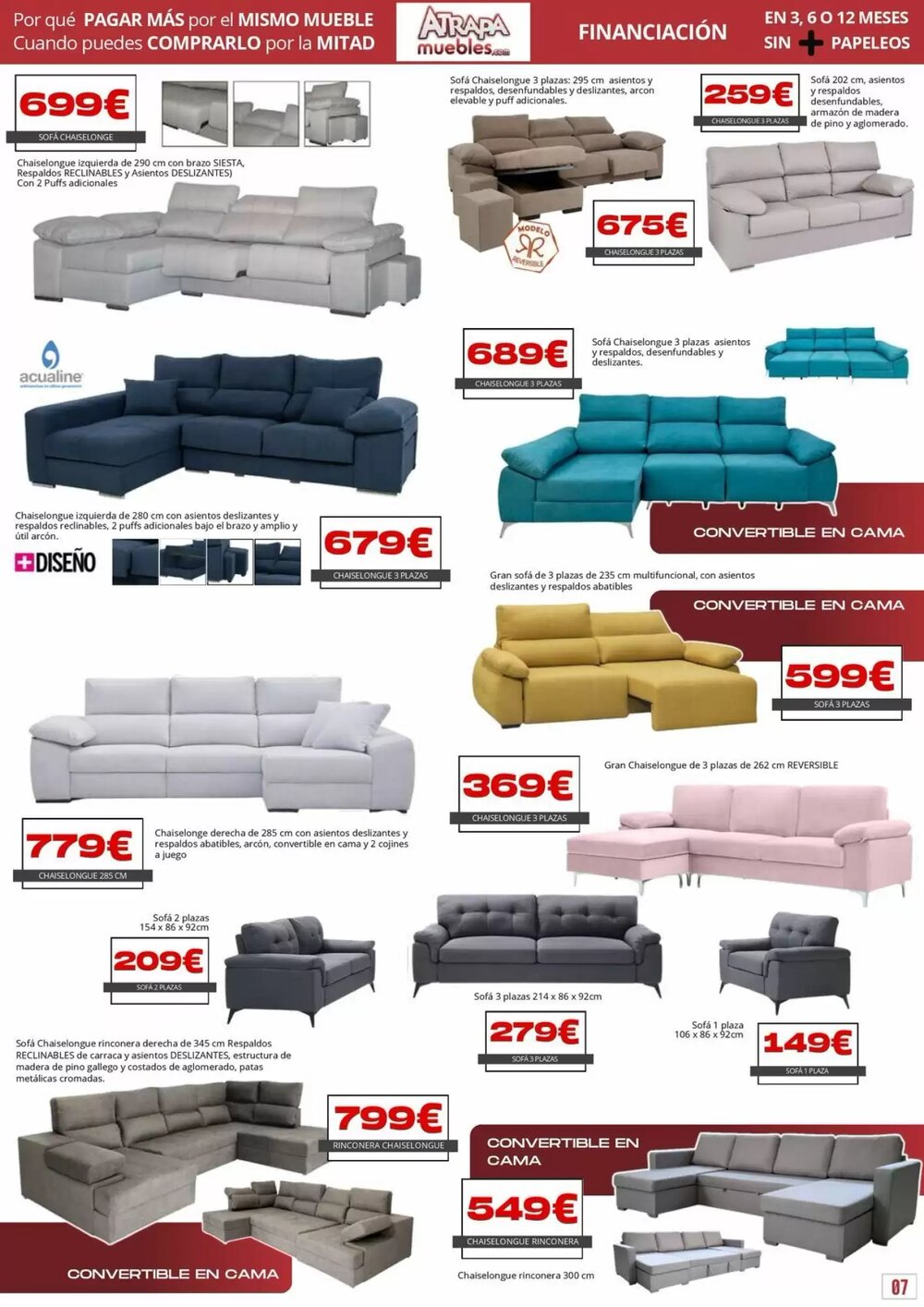 Folleto promocional de Atrapamuebles válido desde el 02/03/2026 - Página 7.