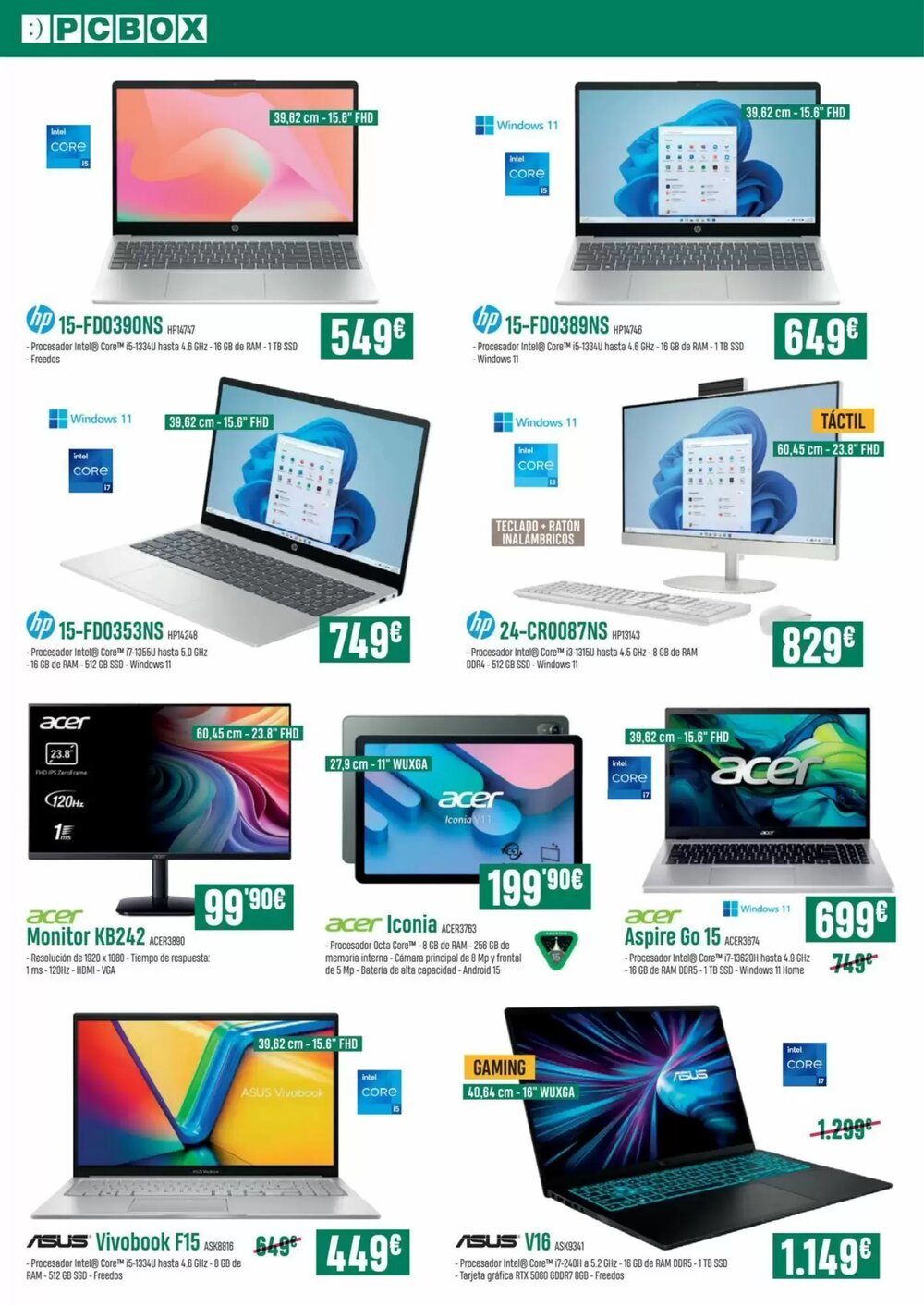 Folleto promocional de PCBox válido desde el 02/03/2026 - Página 2.