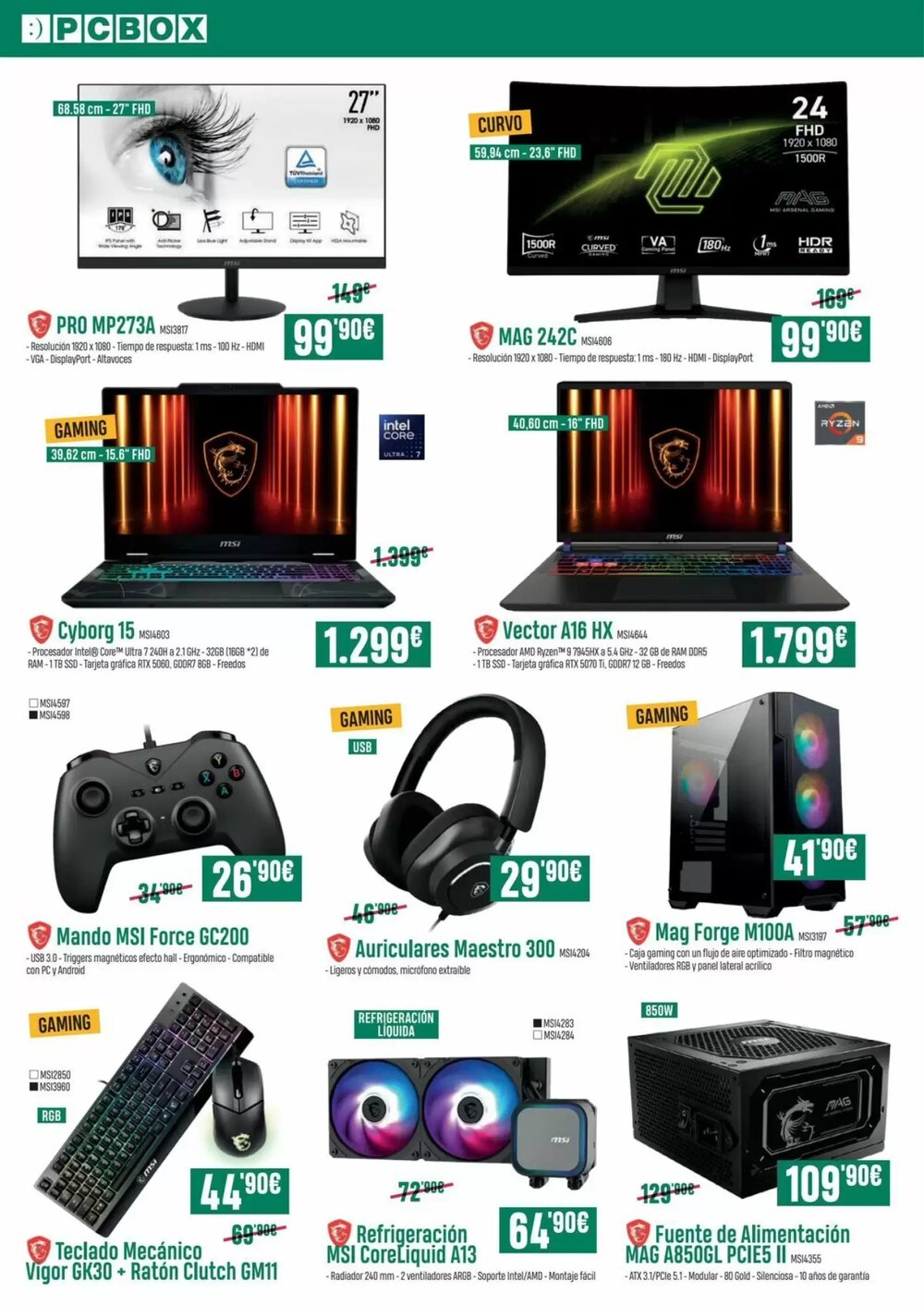 Folleto promocional de PCBox válido desde el 02/03/2026 - Página 4.