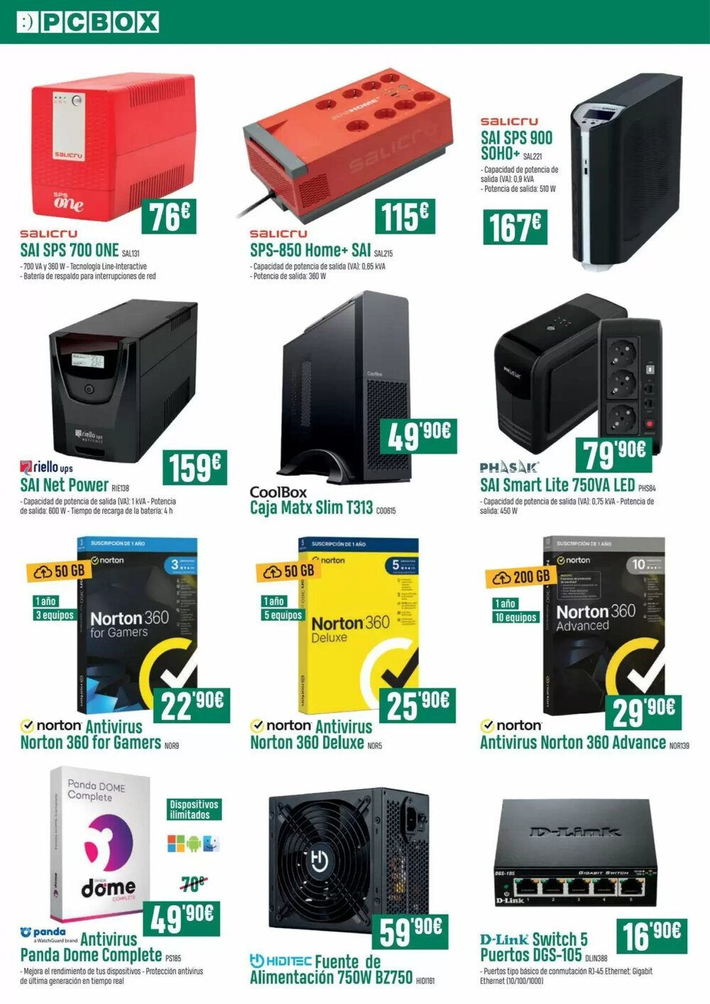 Folleto promocional de PCBox válido desde el 02/03/2026 - Página 6.
