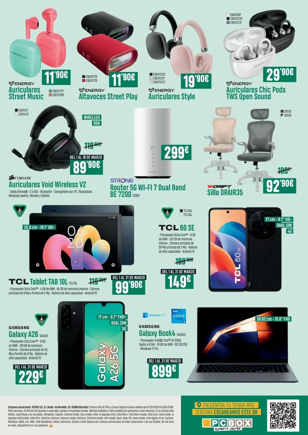 Folleto promocional de PCBox válido desde el 02/03/2026 - Página 8.