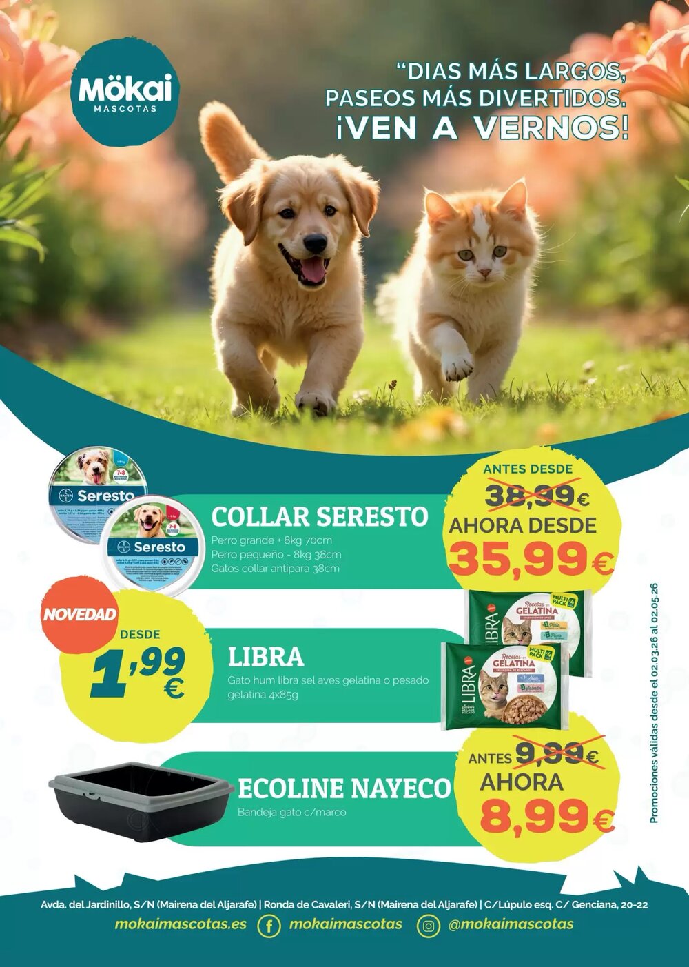 Folleto promocional de MAS válido desde el 02/03/2026 - Página 1.