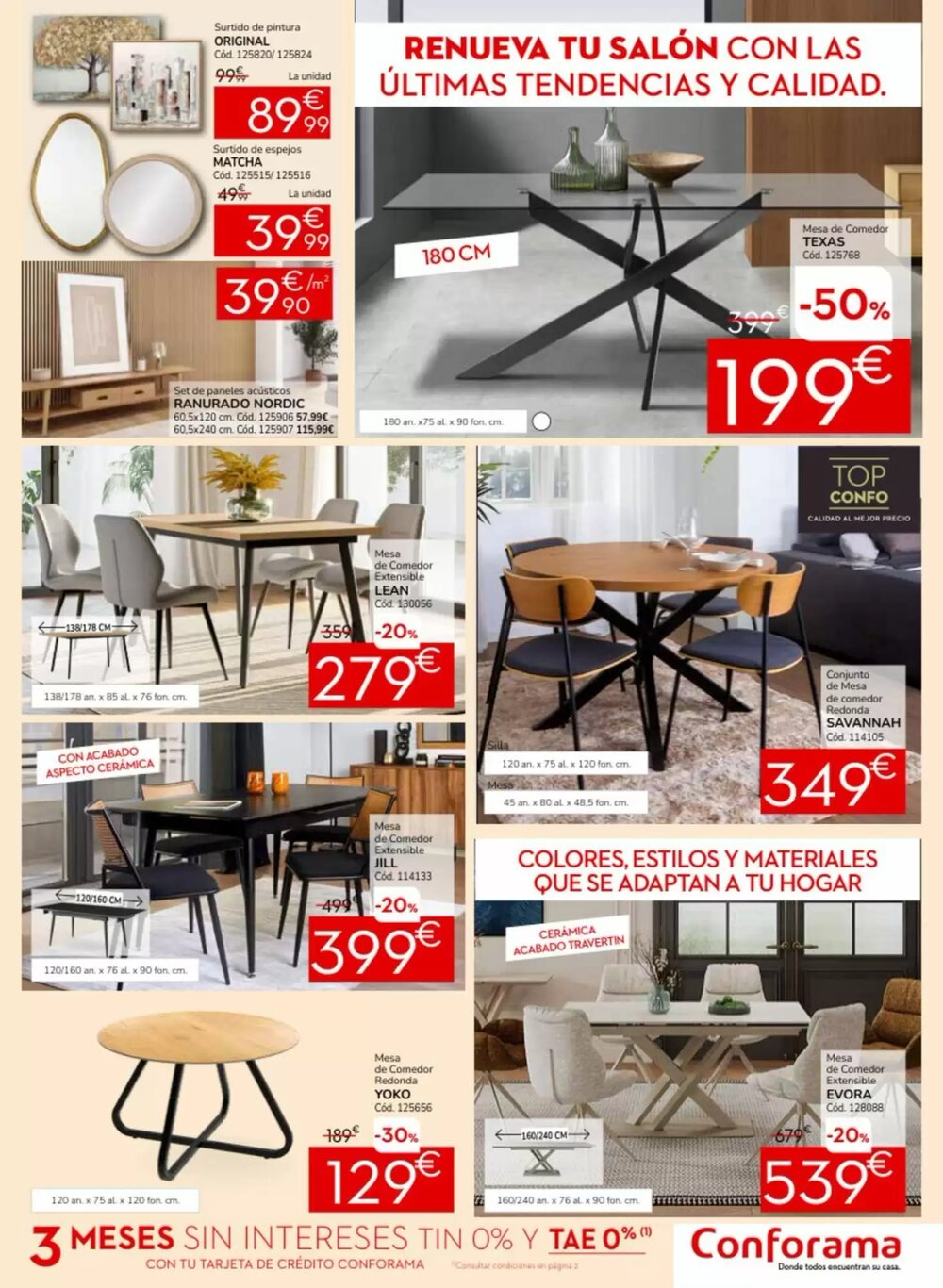 Folleto promocional de Conforama válido desde el 03/03/2026 - Página 11.