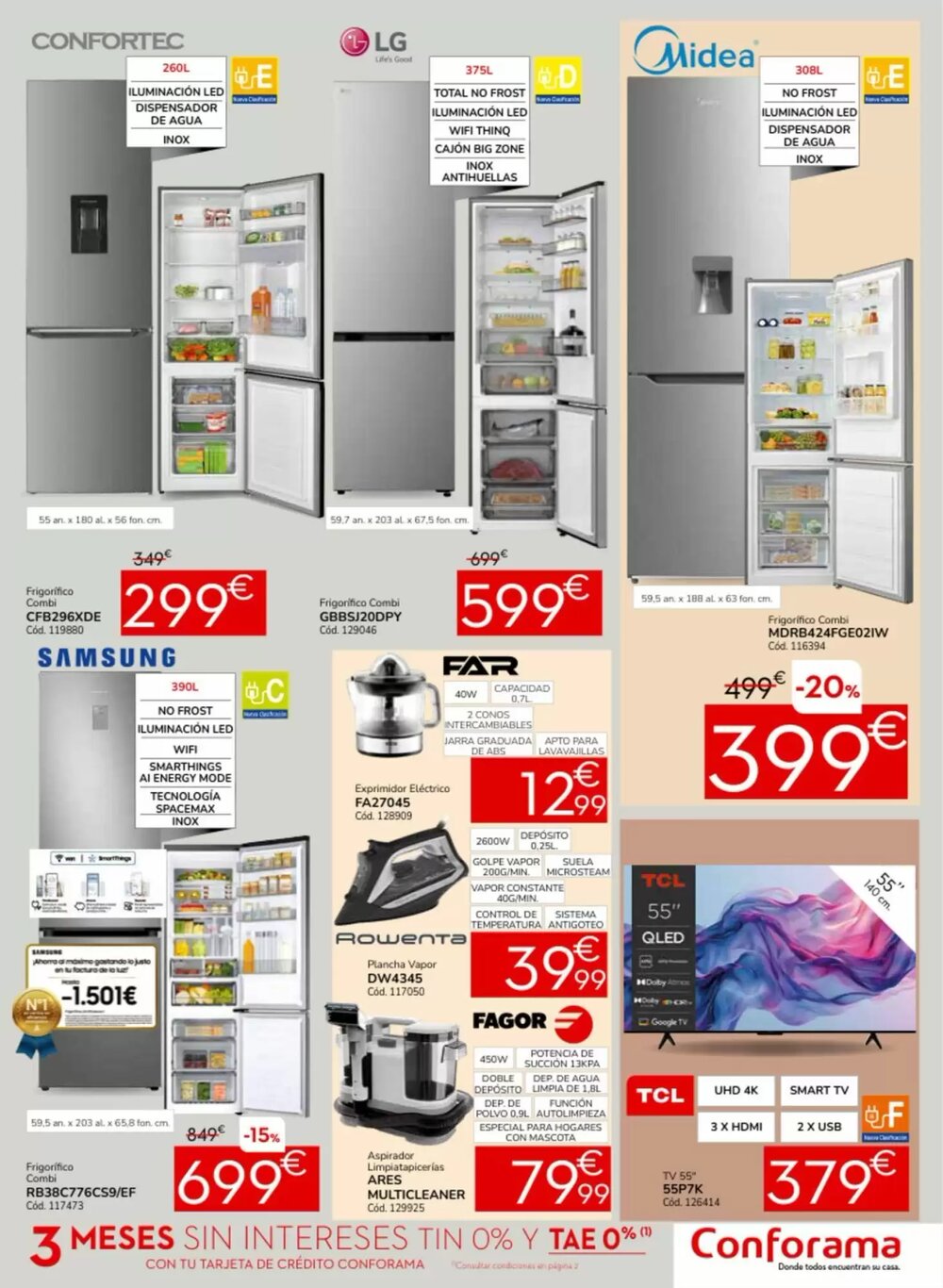 Folleto promocional de Conforama válido desde el 03/03/2026 - Página 15.