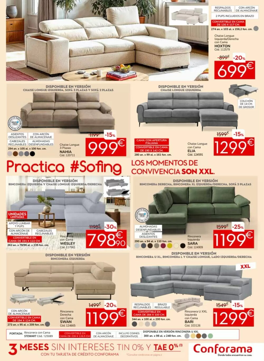 Folleto promocional de Conforama válido desde el 03/03/2026 - Página 3.