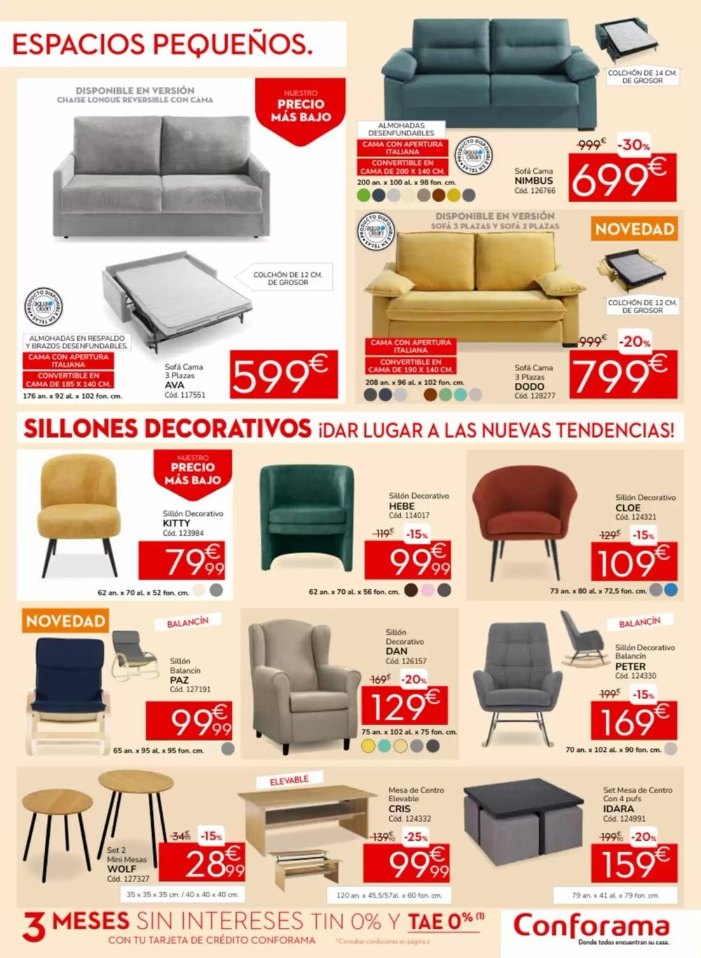 Folleto promocional de Conforama válido desde el 03/03/2026 - Página 7.