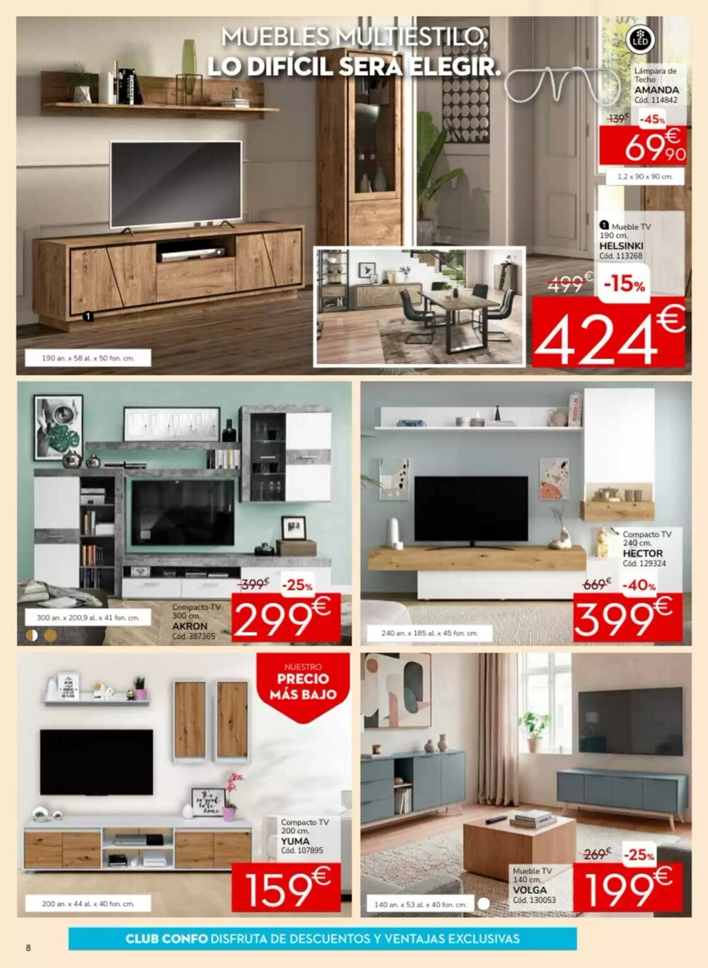 Folleto promocional de Conforama válido desde el 03/03/2026 - Página 8.