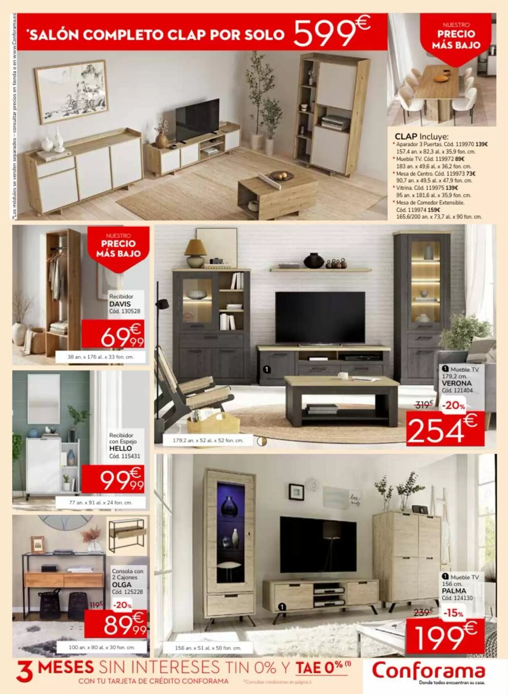 Folleto promocional de Conforama válido desde el 03/03/2026 - Página 9.