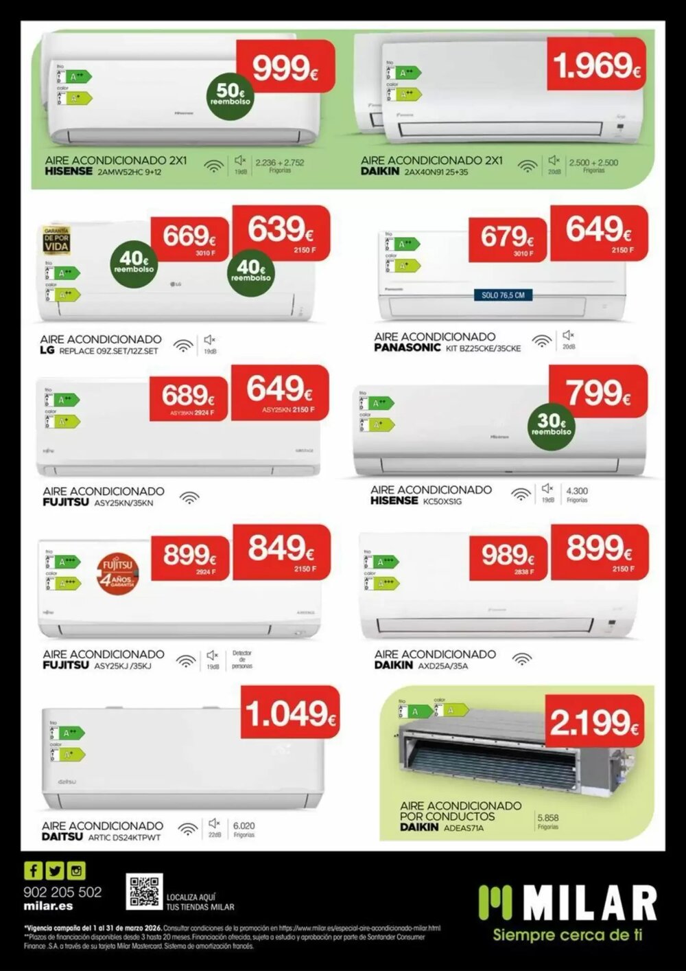 Folleto promocional de Milar válido desde el 03/03/2026 - Página 2.