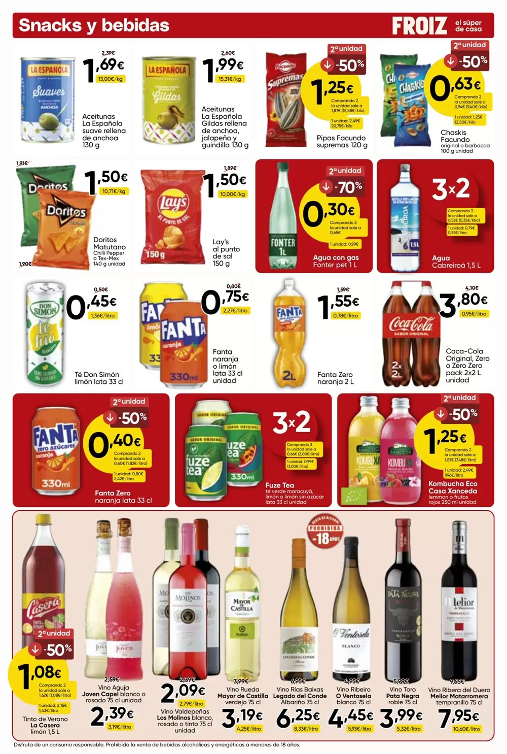 Folleto promocional de FROIZ válido desde el 03/03/2026 - Página 16.