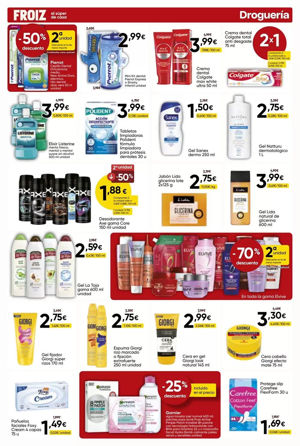 Folleto promocional de FROIZ válido desde el 03/03/2026 - Página 19.