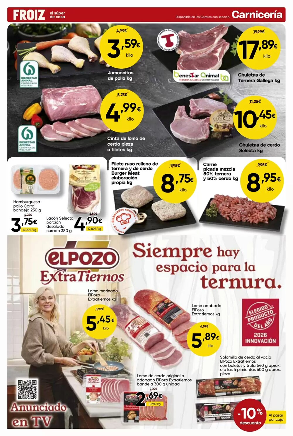 Folleto promocional de FROIZ válido desde el 03/03/2026 - Página 3.