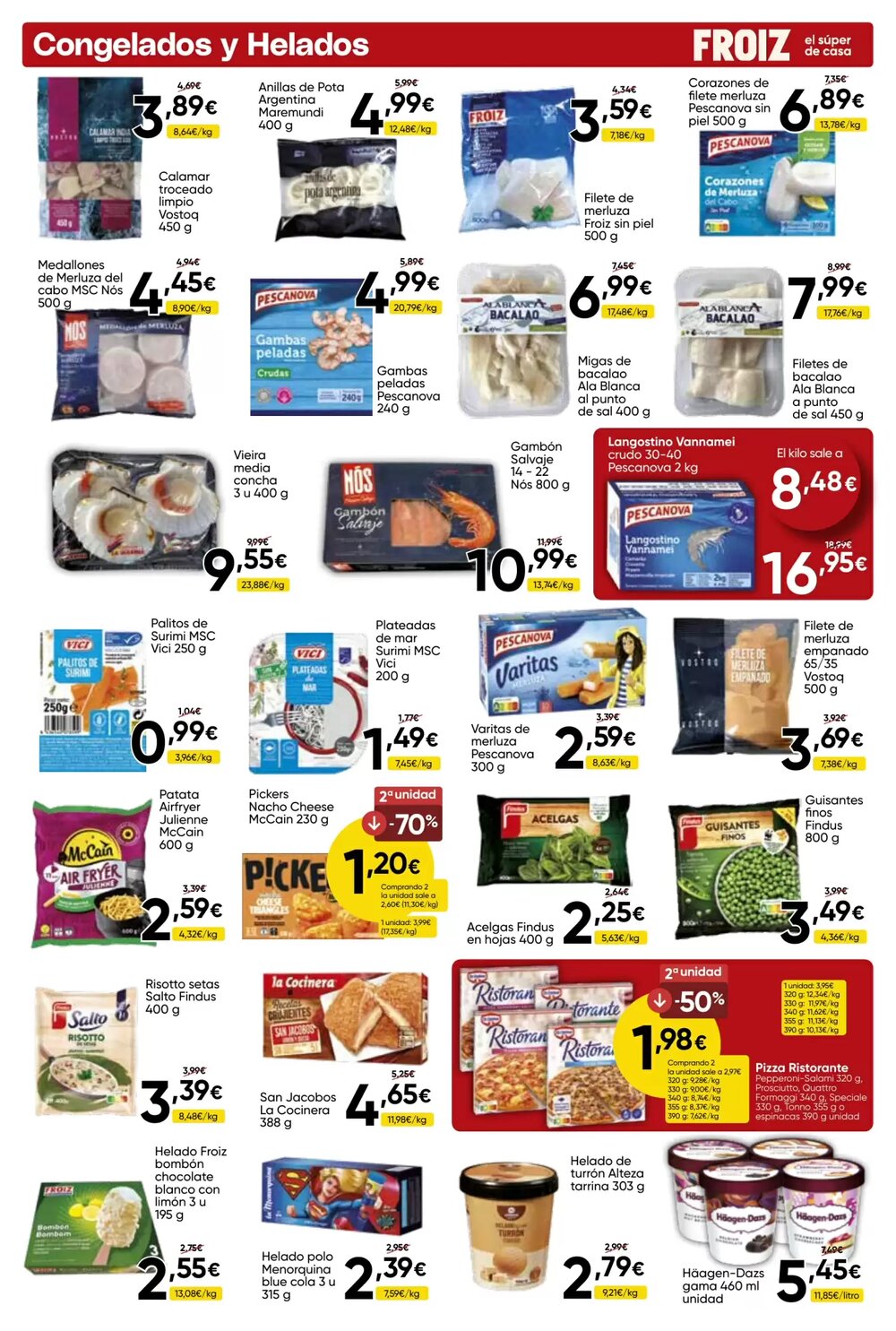 Folleto promocional de FROIZ válido desde el 03/03/2026 - Página 4.