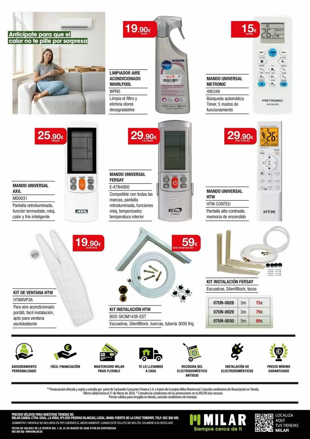 Folleto promocional de Milar válido desde el 03/03/2026 - Página 12.