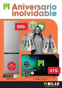 Folleto promocional de Milar válido desde el 03/03/2026