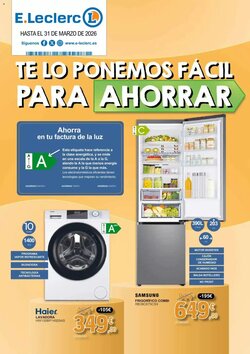 Folleto promocional de E.Leclerc válido desde el 03/03/2026