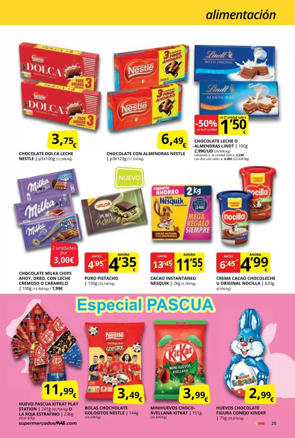 Folleto promocional de MAS válido desde el 03/03/2026 - Página 25.