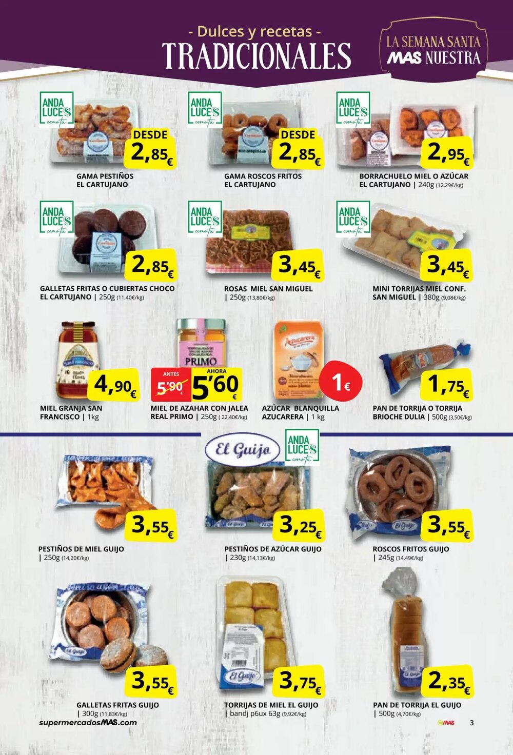 Folleto promocional de MAS válido desde el 03/03/2026 - Página 3.