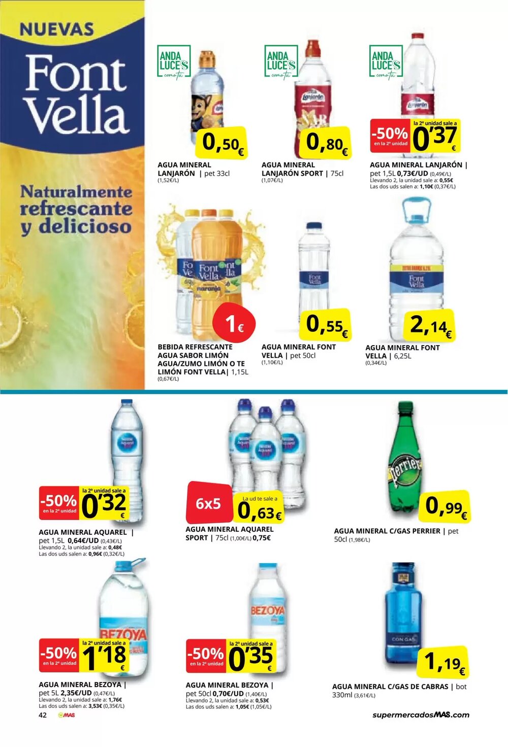 Folleto promocional de MAS válido desde el 03/03/2026 - Página 42.