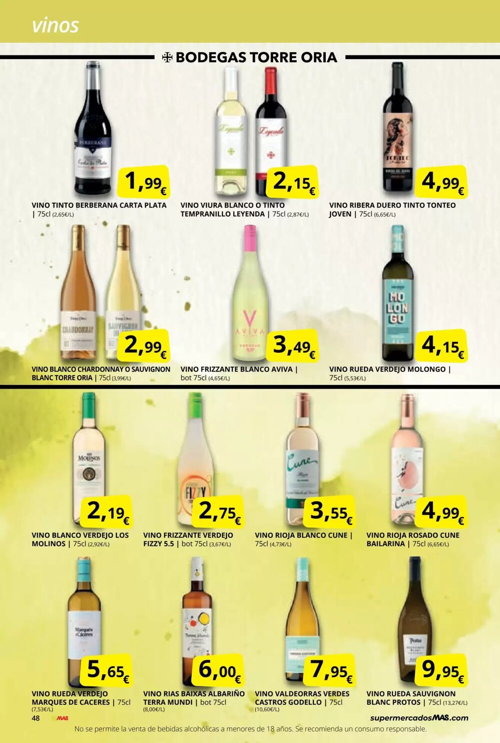 Folleto promocional de MAS válido desde el 03/03/2026 - Página 48.