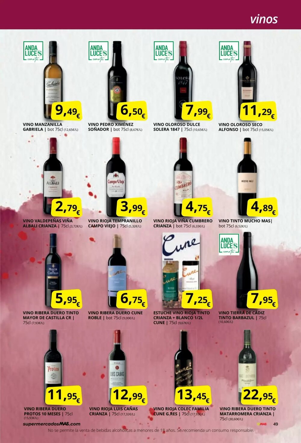 Folleto promocional de MAS válido desde el 03/03/2026 - Página 49.