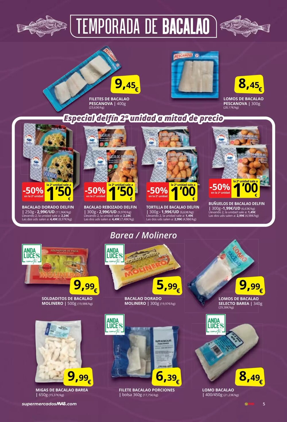 Folleto promocional de MAS válido desde el 03/03/2026 - Página 5.