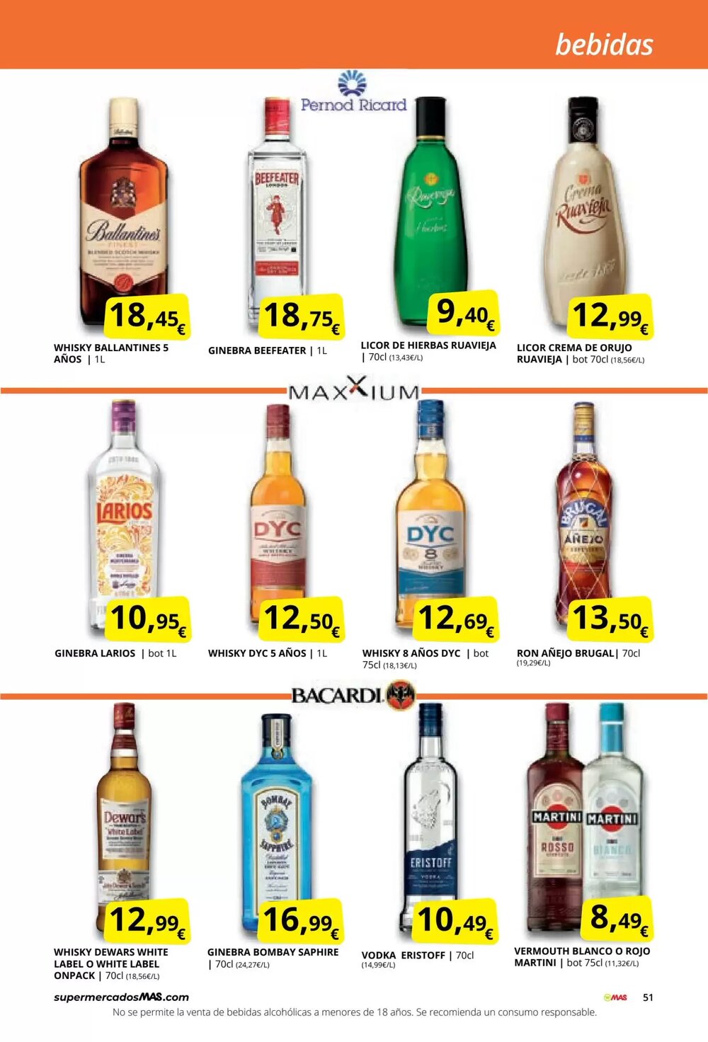 Folleto promocional de MAS válido desde el 03/03/2026 - Página 51.