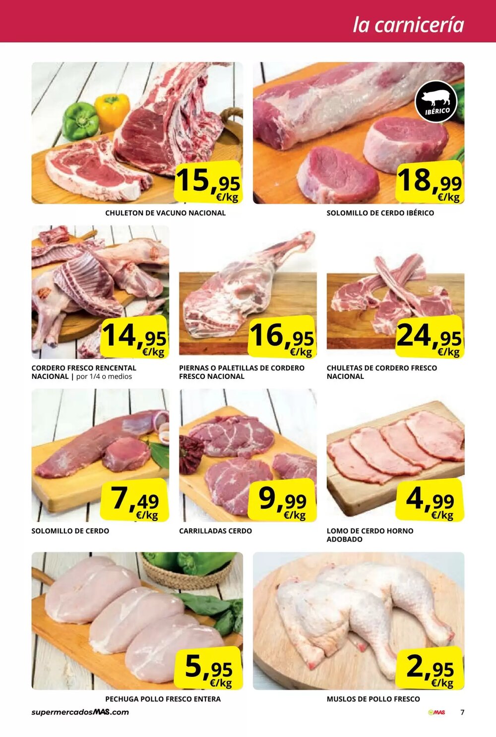 Folleto promocional de MAS válido desde el 03/03/2026 - Página 7.