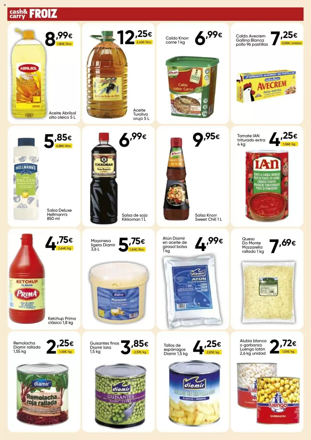 Folleto promocional de FROIZ válido desde el 03/03/2026 - Página 12.