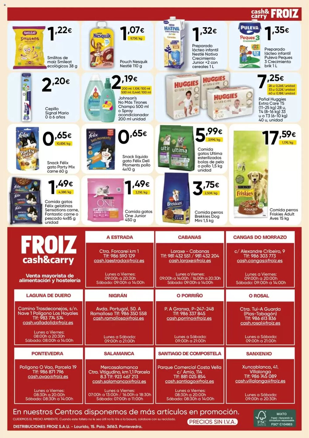 Folleto promocional de FROIZ válido desde el 03/03/2026 - Página 16.