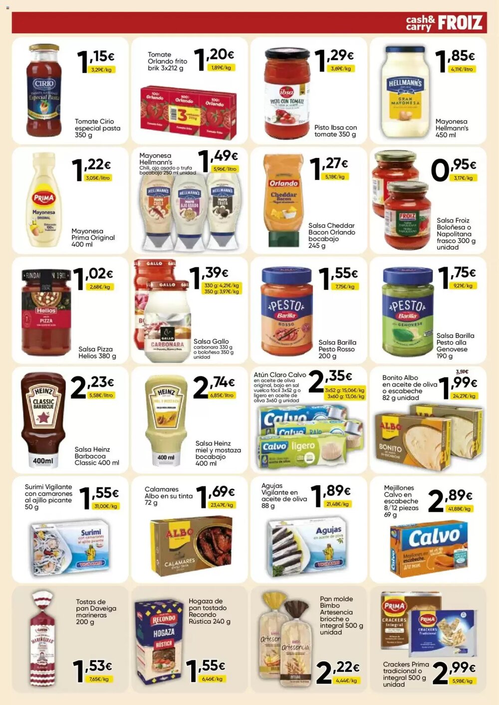 Folleto promocional de FROIZ válido desde el 03/03/2026 - Página 3.