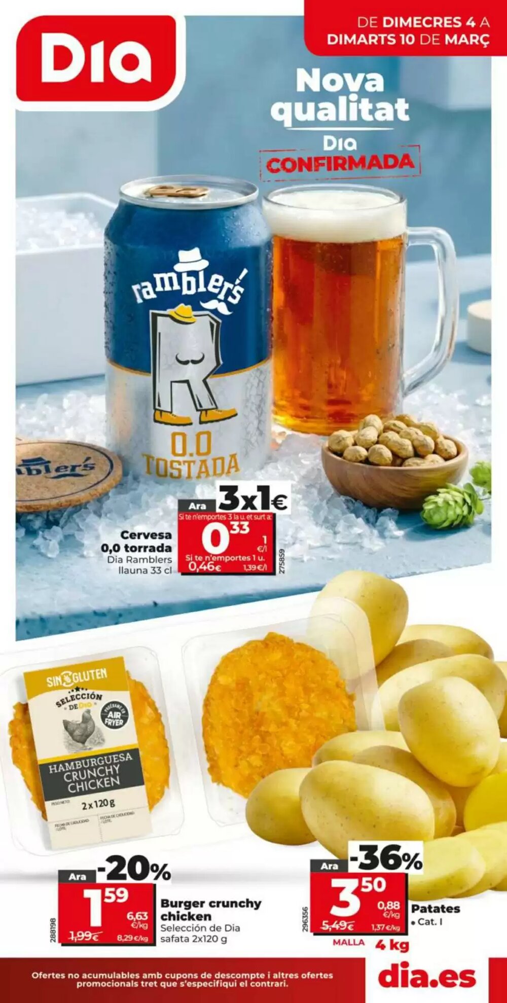Folleto promocional de Dia válido desde el 04/03/2026 - Página 1.