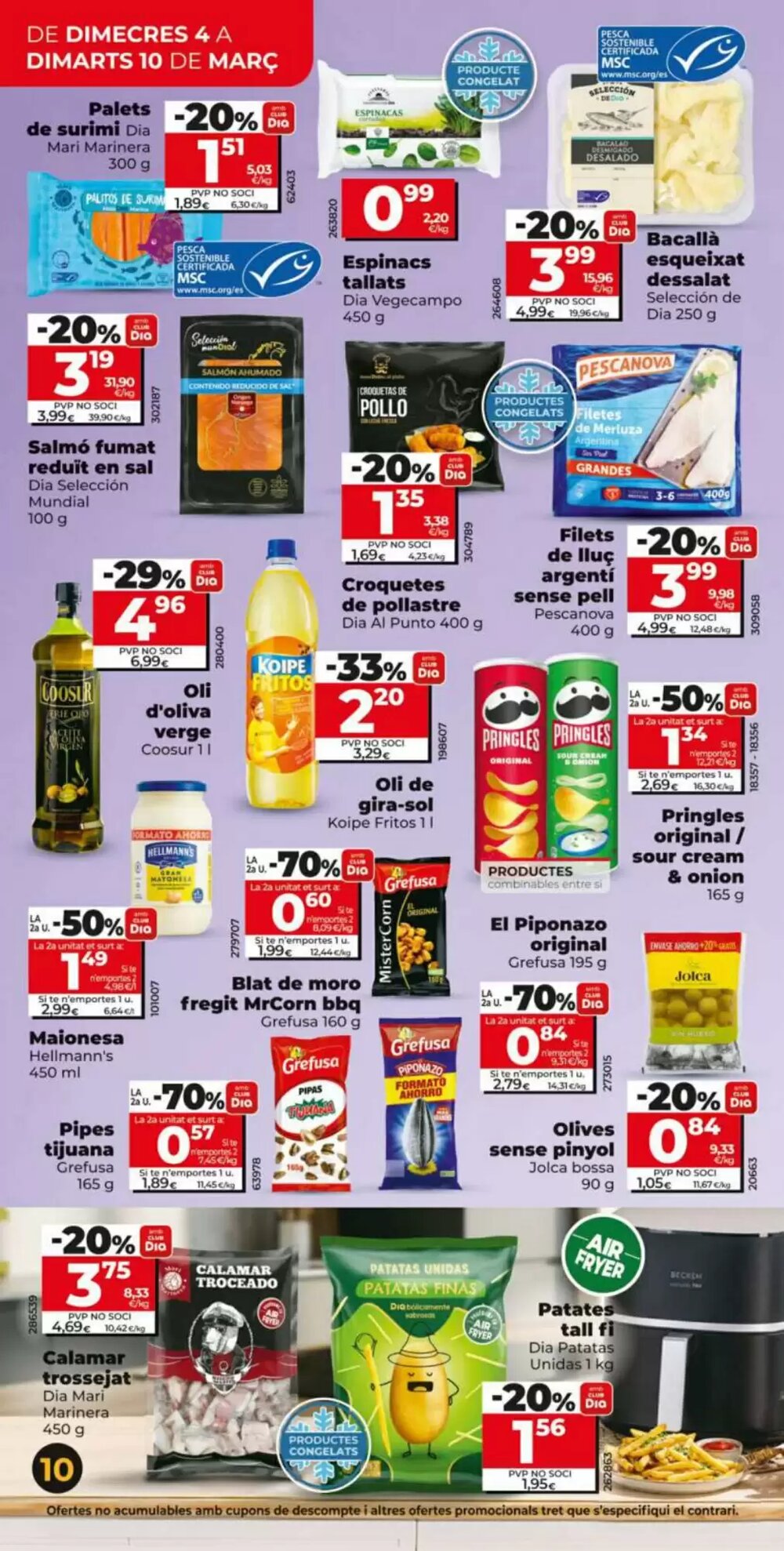 Folleto promocional de Dia válido desde el 04/03/2026 - Página 10.