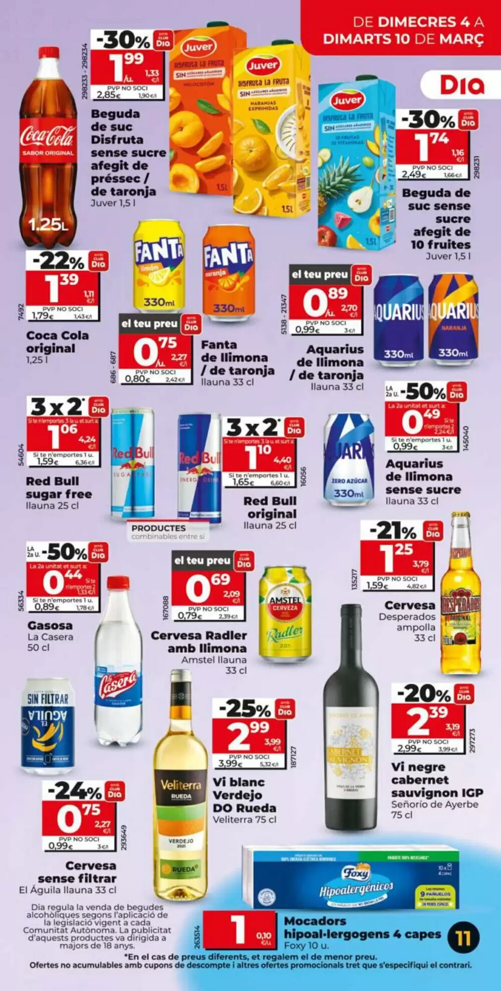 Folleto promocional de Dia válido desde el 04/03/2026 - Página 11.