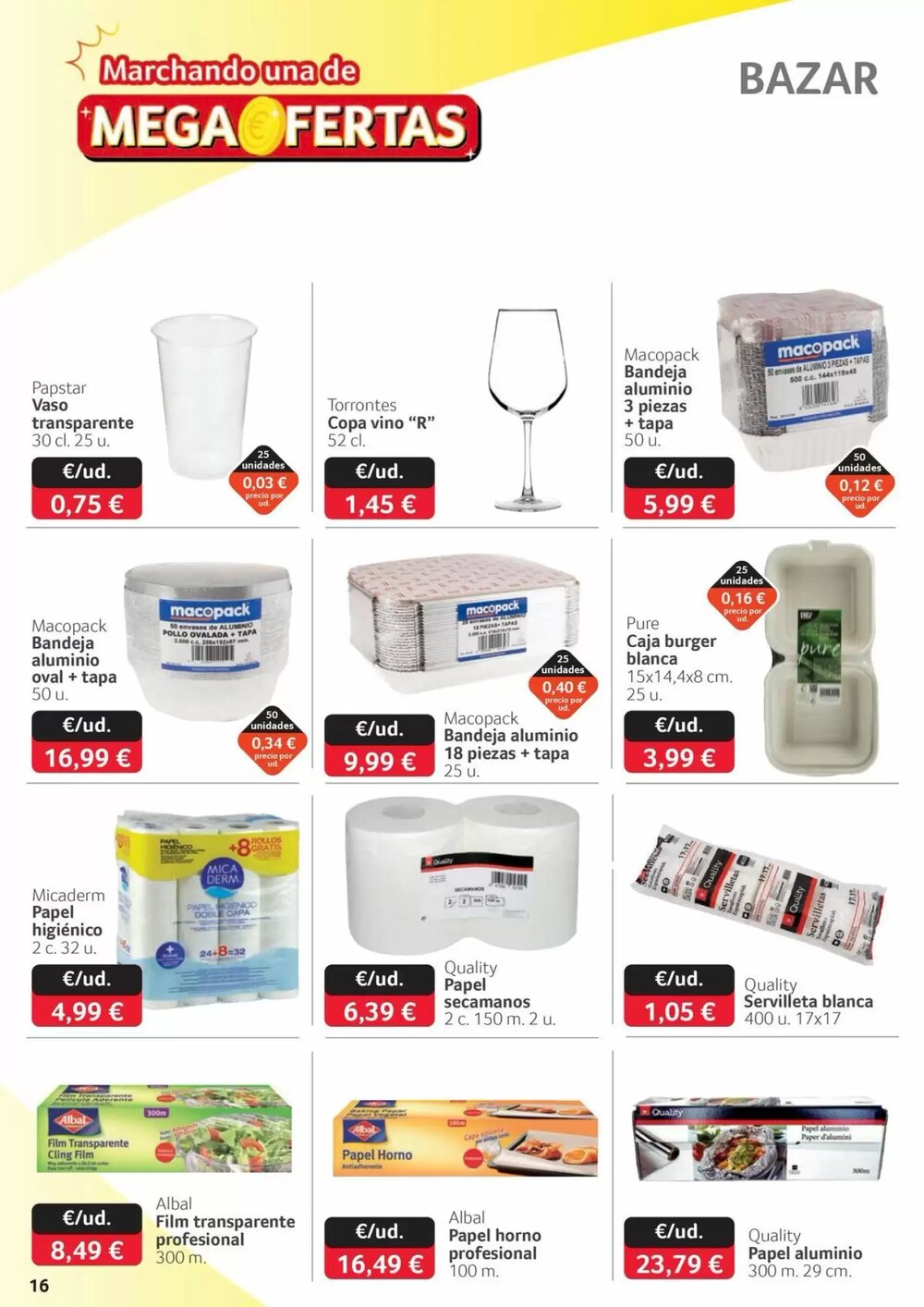 Folleto promocional de GM Cash & Carry válido desde el 04/03/2026 - Página 16.