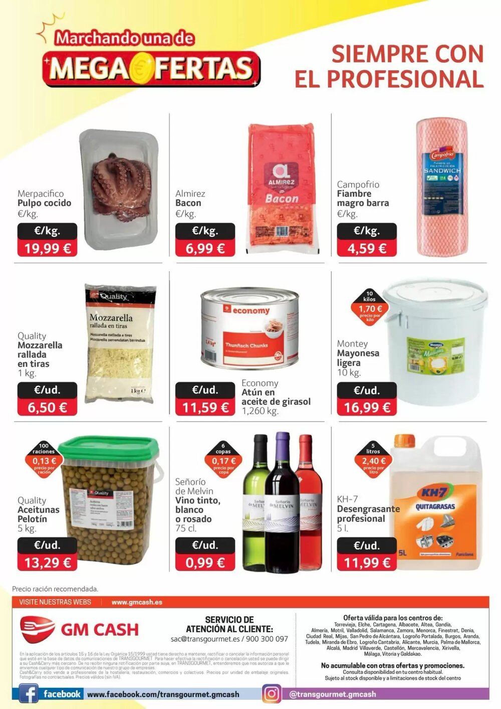 Folleto promocional de GM Cash & Carry válido desde el 04/03/2026 - Página 20.