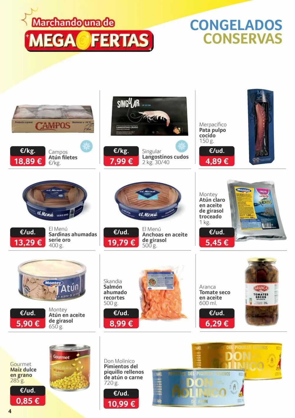 Folleto promocional de GM Cash & Carry válido desde el 04/03/2026 - Página 4.